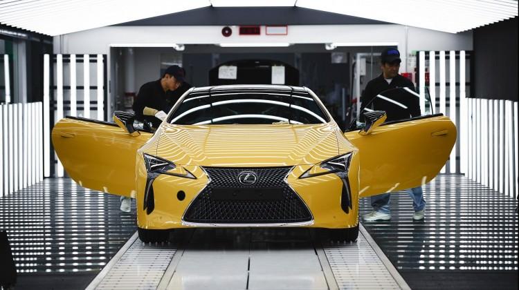 Lexus LC'nin üretimi başladı Lexus LC'nin üretimi başladı