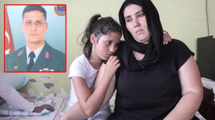 Maçka şehidinin eşinin tek bir isteği var Maçka şehidinin eşinin tek bir isteği var