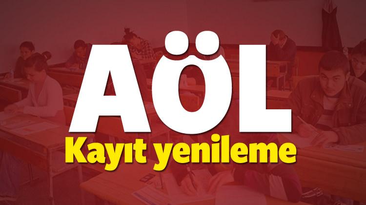 AÖL kayıt yenileme nasıl yapılır? 2017 Kayıtlar Ekim'in kaçında bitiyor AÖL kayıt yenileme nasıl yapılır? 2017 Kayıtlar Ekim'in kaçında bitiyor