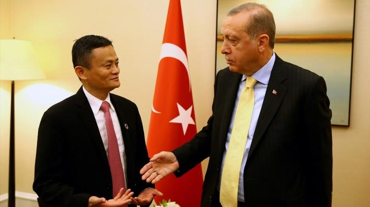 Erdoğan Alibaba'nın kurucusunu kabul etti Erdoğan Alibaba'nın kurucusunu kabul etti