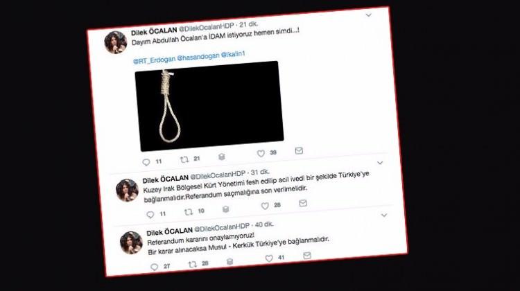 Dilek Öcalan'ın hesabı 'hack'lendi! Dilek Öcalan'ın hesabı 'hack'lendi!